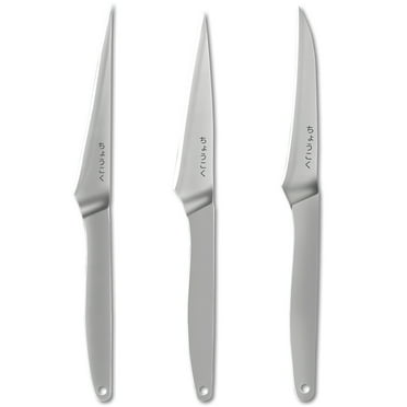Stainless Steel Paring Knife for Kitchen Use Set of 3 Extra Sharp Small Fruit Knives for Home