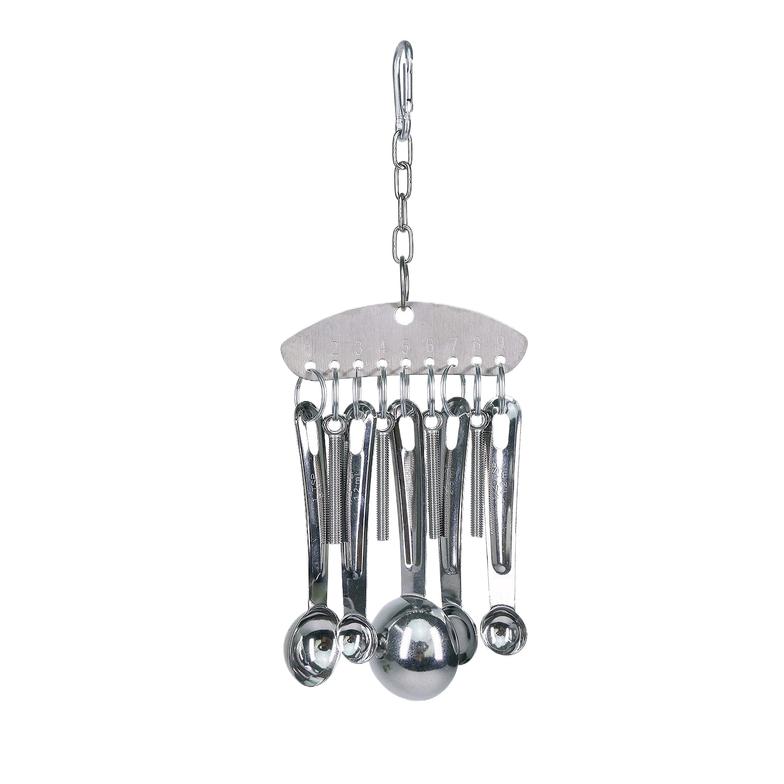 Stainless Steel Parrot Toys for Large Birds - Interactive Chew-Proof ...