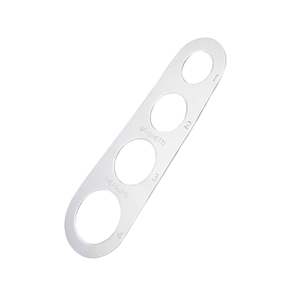 Stainless Steel Pasta Portioner, 4 Measuring Holes Kitchen Tool For Serving Home & Restaurants