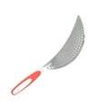 thumbnail image 1 of Stainless Steel Pasta Strainer Insert - 14.45" Crescent Pot Drainer with Handle for Easy Draining - Works with Noodles, Rice, Veggies & More (Kitchen Essential), 1 of 8