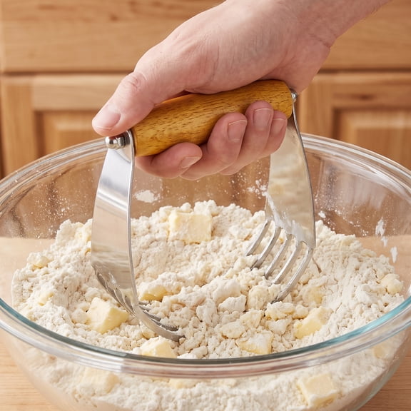 Stainless Steel Pastry Blender, Manual Butter Cutter for Baking
