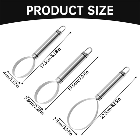 Stainless Steel Peach Corer Remover Tool Fruit Remover Kitchen Gadgets for Peach Pear Peach Manual Pitting Tool Peeler Utility(Small) — LAILLSH 2026 New