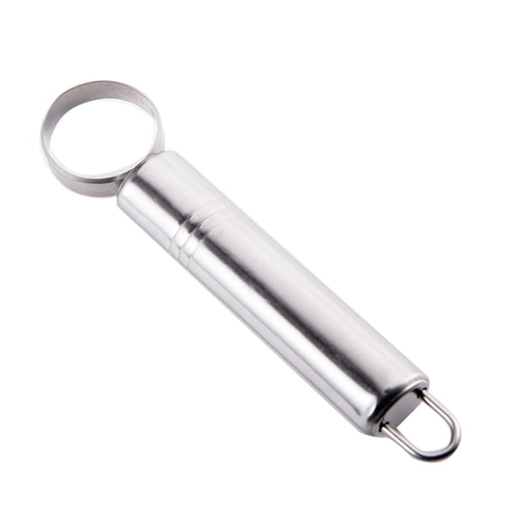 Stainless Steel Peach Corer Remover Tool Manual Fruit Pitting Device Kitchen Gadget for Peach and Pear