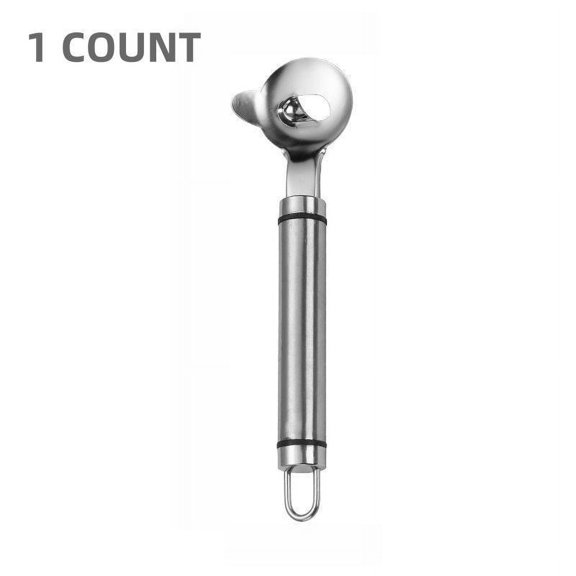 Stainless Steel Peeler - Multi-Purpose Kitchen Tools, Cactus Peeler, Noodle Cutter & Scoop, Durable & Easy-Grip Handles Cooking Cutting