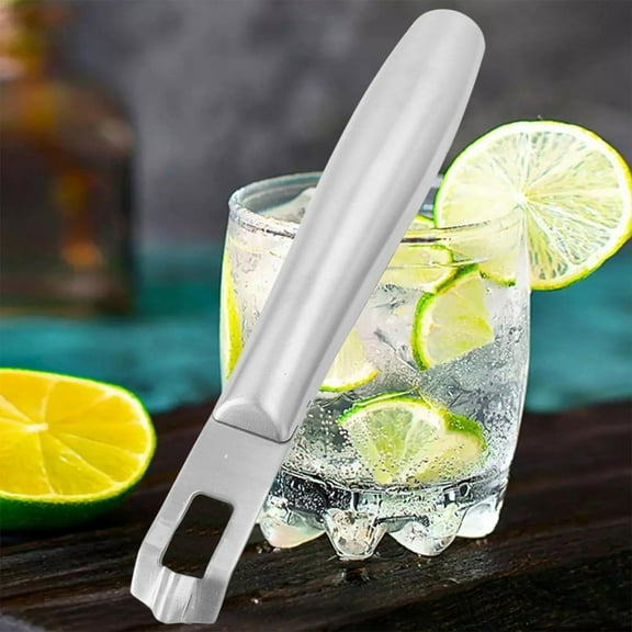 Stainless Steel Peeler Multifunctional Kitchen Tool for Fruit Decoration and Bar Accessories