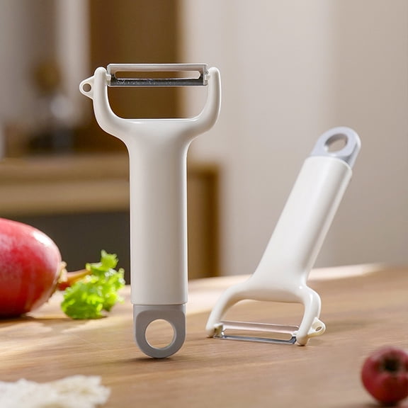 Stainless Steel Peeler, Multifunctional Potato Fruit Knife, Rust Proof Swivel Blade with Hanging Hole