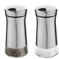 Stainless Steel Pepper Salt Shaker Seasoning Jars Pepper Container Salt