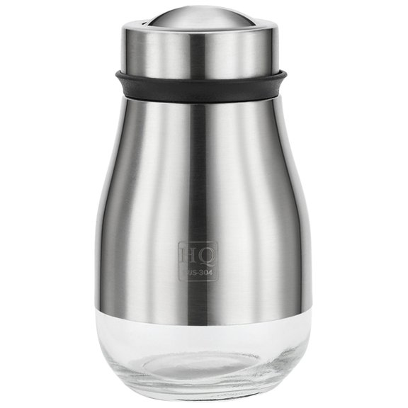 Stainless Steel Pepper Shaker with Three Adjustable Holes, 110Ml Capacity, for Kitchen Use