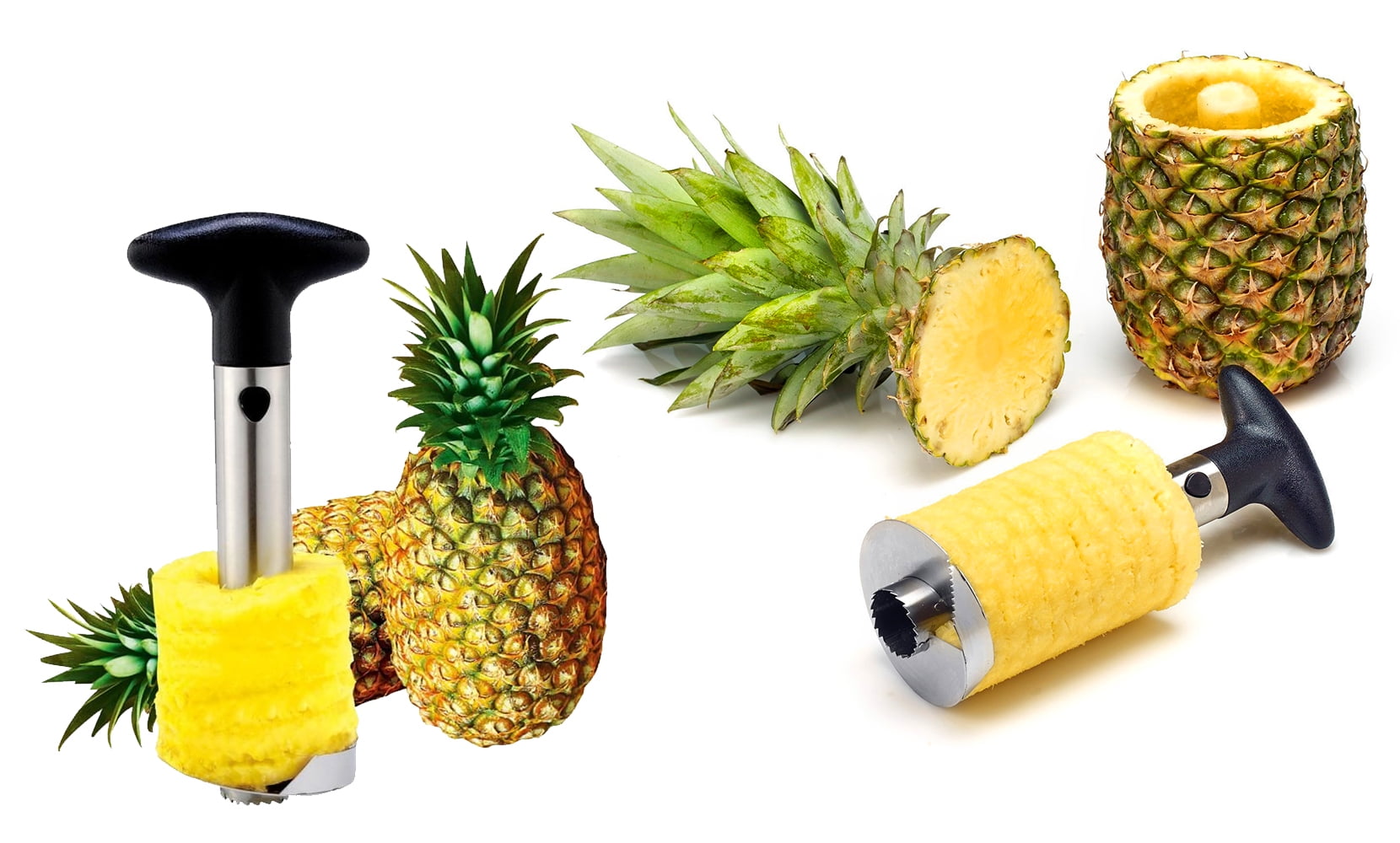 Stainless Steel Perfect Pineapple Corer