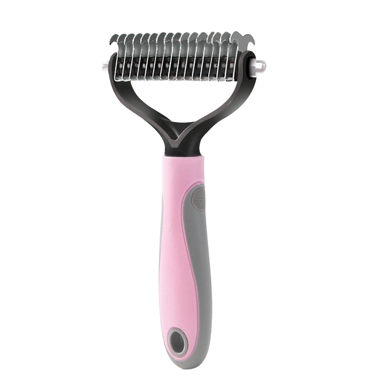 Stainless Steel Pet Grooming Brush Deshedding Dematting Comb for Cats