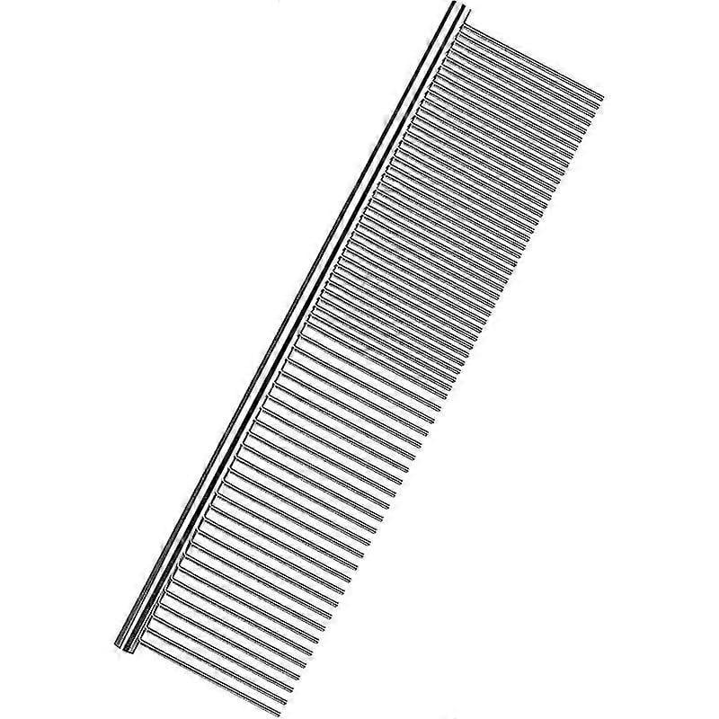 Stainless Steel Pet Grooming Brush, Dog And Cat Comb, Ideal For Skin Massage, Pet Comb
