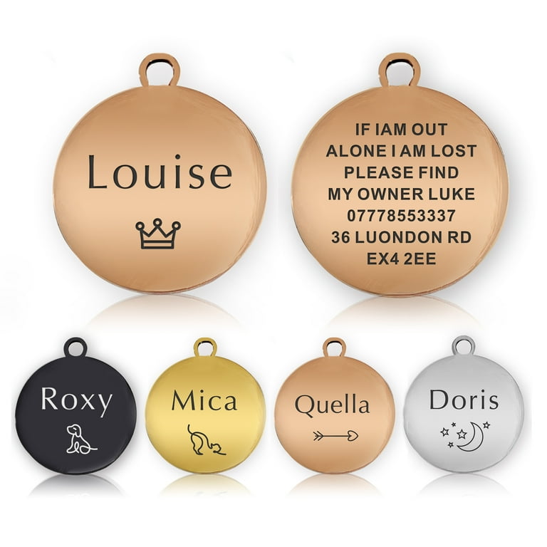 Engraved dog tags walmart top