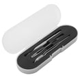 thumbnail image 1 of Stainless Steel Pet Tick Removal Tool Set for Dogs and Cats with EVA Case, 1 of 8