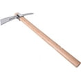 thumbnail image 1 of Stainless Steel Pickaxe Gardening Hardware Tools Sturdy Handheld Gardening Mattock Pick Mattock for Garden, Planting, Ice axe, 1 of 14