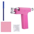thumbnail image 1 of Stainless Steel Piercing Tool Kit Professional Ear Nose Navel Piercing Machine with Ears Studs Tools, 1 of 7