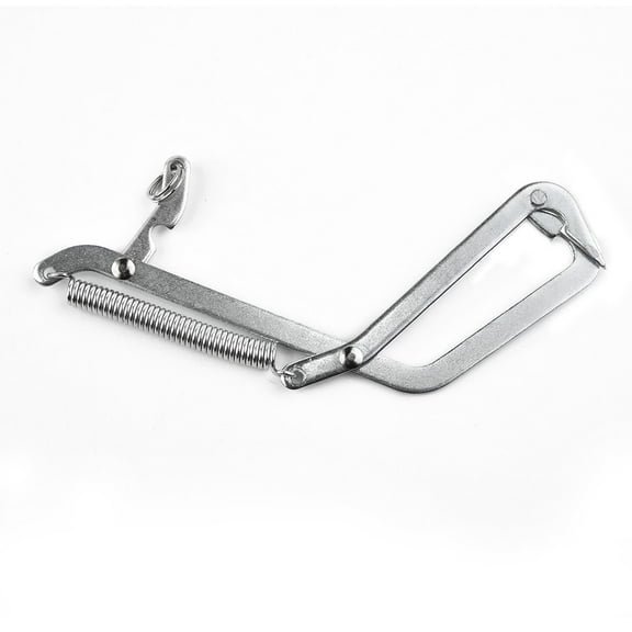 Stainless Steel Pike Traps Lures Fishing Traps Pike Fishing Hooks Crab Grabber,Single Hook