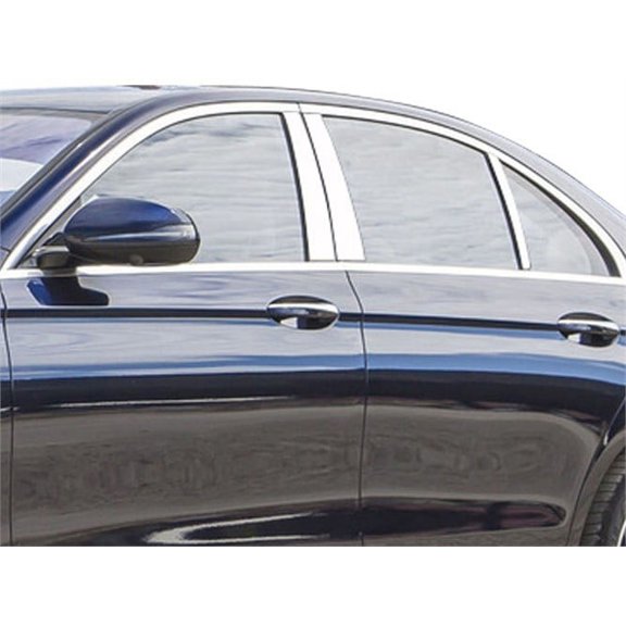 Stainless Steel Pillar Post Trim for 2017 MERCEDES E CLASS