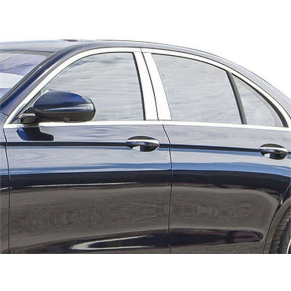 Stainless Steel Pillar Post Trim for 2017 MERCEDES E CLASS