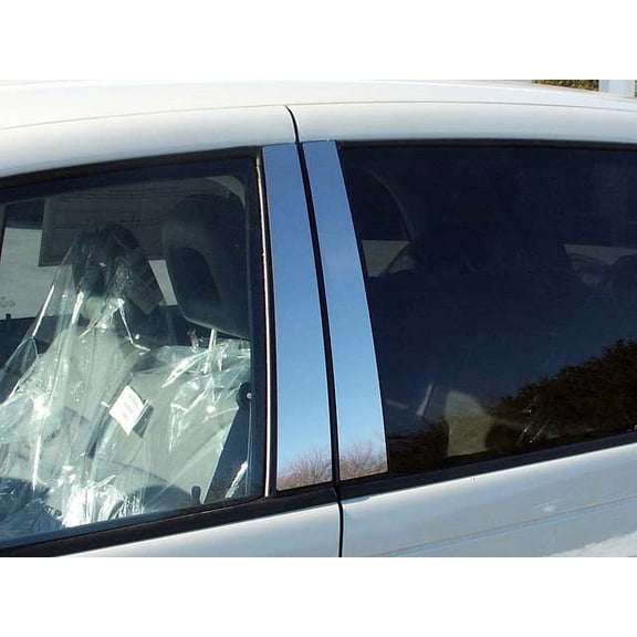 Stainless Steel Pillar Trim 4Pc Fits 2003-2010 Chrysler PT Cruiser PP43700 QAA