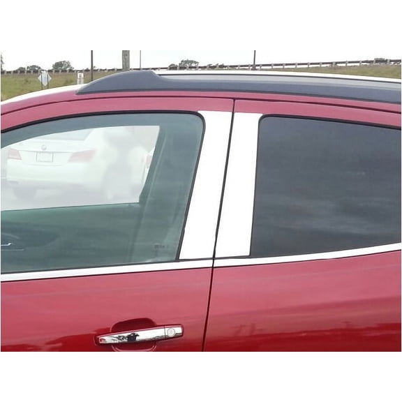 Stainless Steel Pillar Trim 4Pc Fits 2013-2020 Buick Encore PP53560 QAA