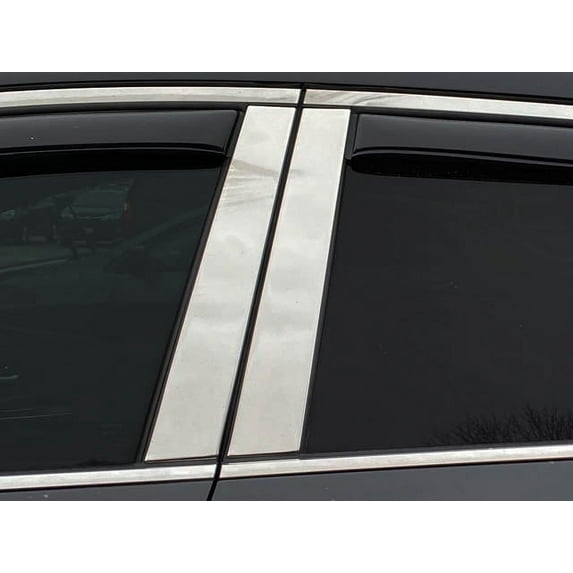 Stainless Steel Pillar Trim 4Pc Fits 2015-2020 Nissan Murano PP15590 QAA