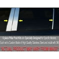 thumbnail image 1 of Stainless Steel Pillar Trim 6Pc Fits 1992-1999 Mercedes S Class PP95086 QAA, 1 of 4