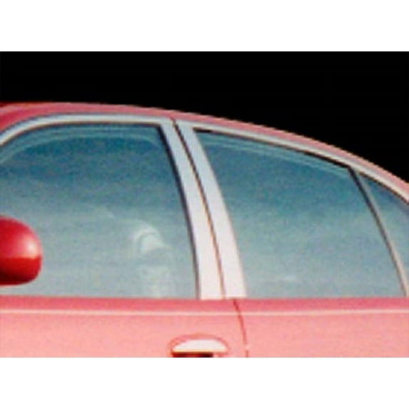 Stainless Steel Pillar Trim 6Pc Fits 1997-2005 Buick Park Avenue PP37581 QAA