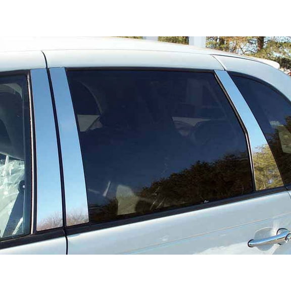 Stainless Steel Pillar Trim 6Pc Fits 2003-2010 Chrysler PT Cruiser PP43701 QAA