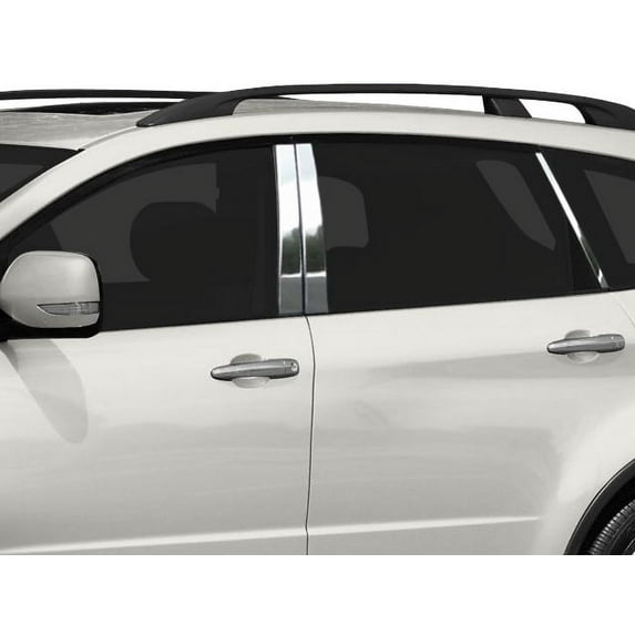 Stainless Steel Pillar Trim 6Pc Fits 2008-2014 Subaru Tribeca PP28451 QAA