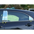 thumbnail image 1 of Stainless Steel Pillar Trim 6Pc Fits 2012-2017 Kia Rio PP12841 QAA, 1 of 4