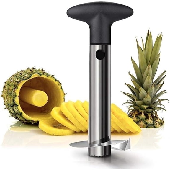 Stainless Steel Pineapple Corer & Slicer, standart