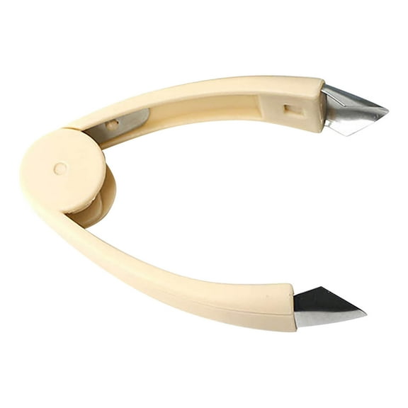 Stainless Steel Pineapple Eye Remover & Strawberry Huller Tool | Kitchen Fruit Corer for Pineapple, Strawberries, Tomatoes | Heavy Duty ABS Plastic Handle | Easy to Use Fruit Prep Tool