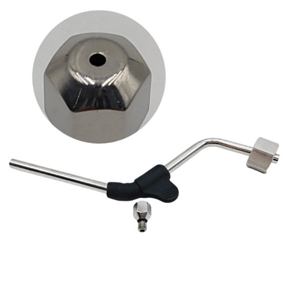 Stainless Steel Pipe Coffee Machine Replacement Part Perfect for Espresso Machines Ensures Frothing Performances