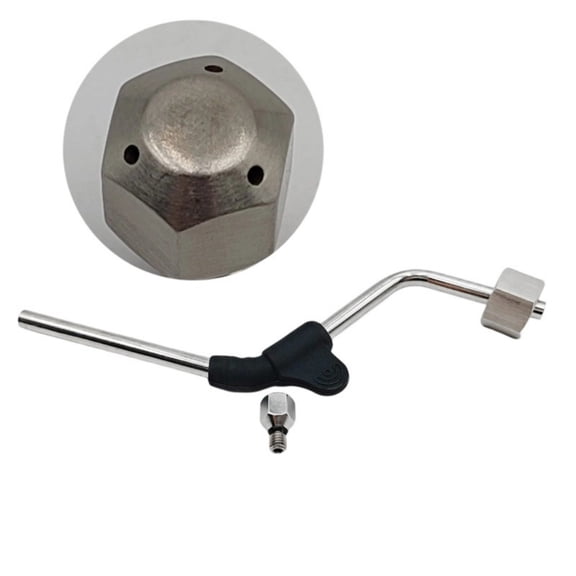 Stainless Steel Pipe Coffee Machine Replacement Part Perfect for Espresso Machines Ensures Frothing Performances