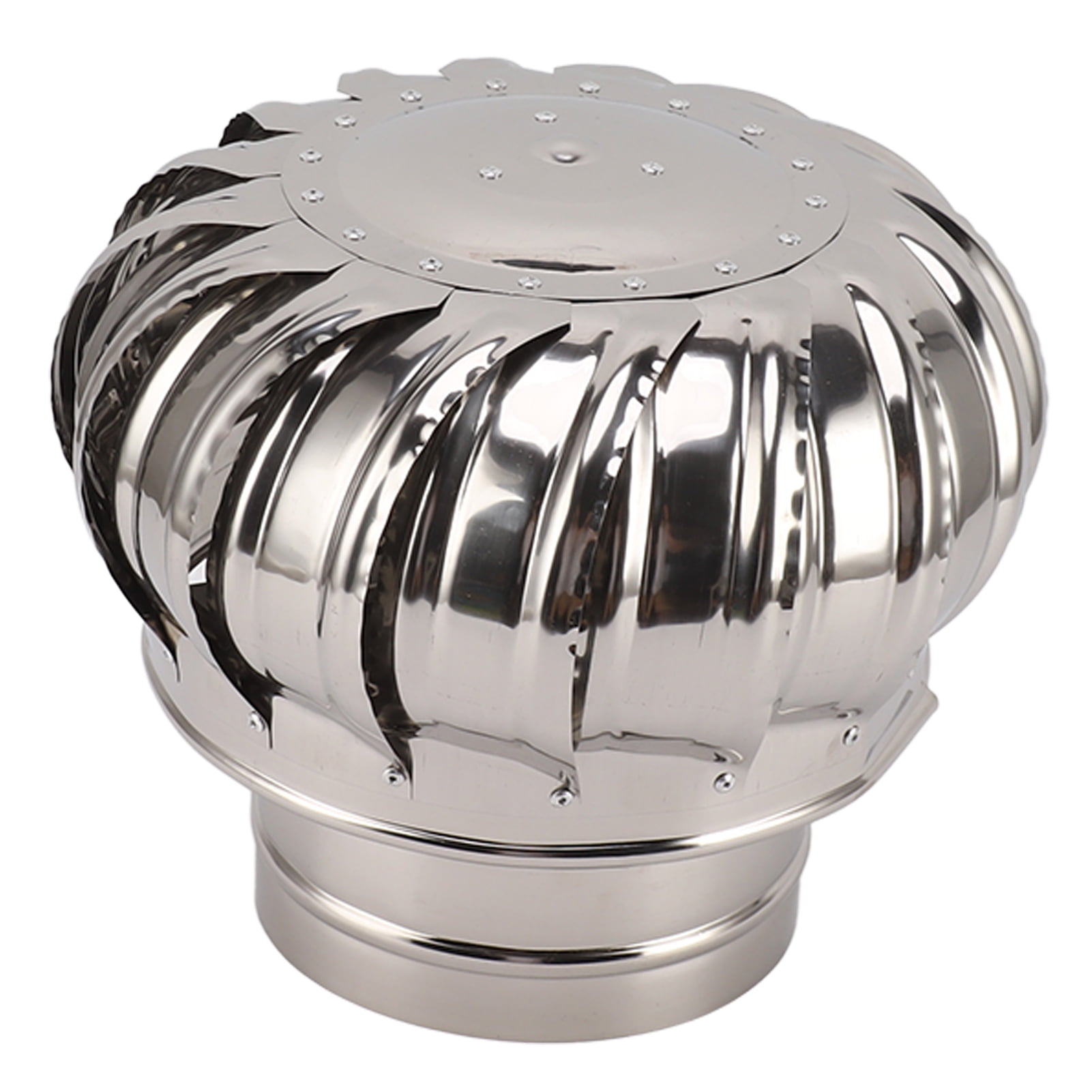 Stainless Steel Pipefit Roof Ventilating Fan Wind Turbines Air Vent