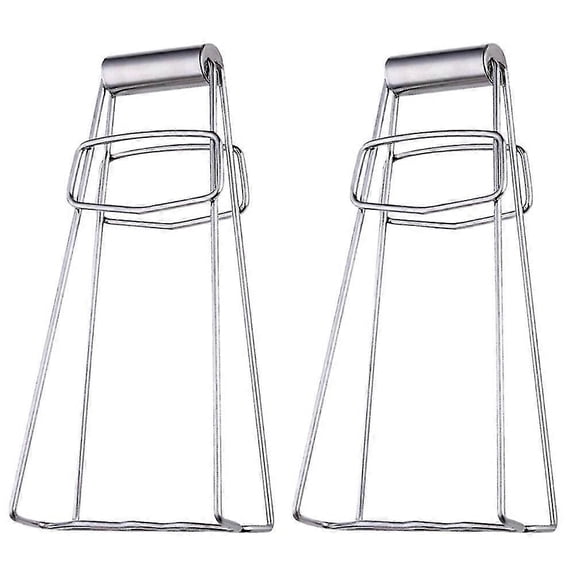 Stainless Steel Plate Tongs Anti-scalding Plate Lifter Heat Resistant Pots Tong Bowl Clip For Home Kitchen