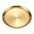 thumbnail image 1 of Stainless Steel Plates Dinner Plates Metal Lightweight Unbreakable Dinner Dishes Plates Reusable Dishwasher Safe and Healthy, for Kitchen, Camping Plates for Serving Dishes, 1 of 9