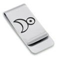 thumbnail image 1 of Stainless Steel Platinum Alchemy Symbol Classic Slim Money Clip Credit Card Holder, 1 of 2