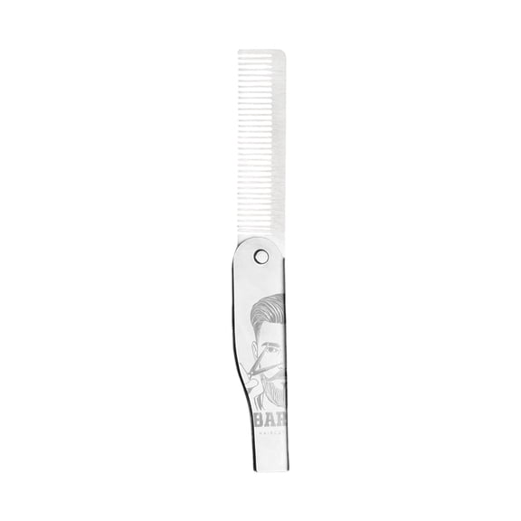 Metal Comb For Men Corrosions Resistant Portable Beard Grooming Travel Readys