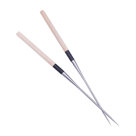 Reusable Stainless Steel Chopsticks with Pointed Tips, Sushi Eating Utensils, and