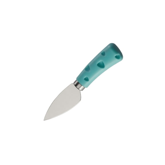 Stainless Steel Pointed Cheese Knife Multi Function for Fruit Slicing Steak Cutting Butter Spreading and Pizza Convenient Kitchen Utensil, Blue
