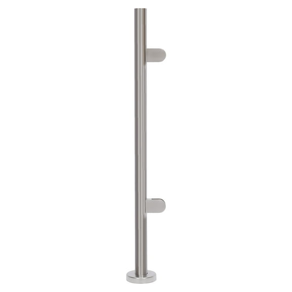 Stainless Steel Poles Handrail Railing Post High Temperature Resistance 90cm New