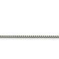 thumbnail image 1 of Stainless Steel Polished 2mm 20in Box Chain; 20 inch; Lobster (Fancy) Clasp; for Adults and Teens; for Women and Men, 1 of 3