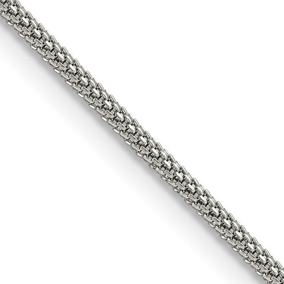 Stainless Steel Polished 2mm 24In Bismark Chain (24 X 2) Made In China srn218-24