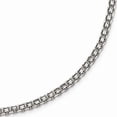 thumbnail image 1 of Stainless Steel Polished 3.10mm Fancy Double Link Chain Necklace - 16 Inch, 1 of 2