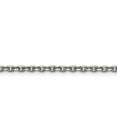 thumbnail image 1 of Stainless Steel Polished 3.4mm 22in Cable Chain; 22 inch; Lobster (Fancy) Clasp; for Adults and Teens; for Women and Men, 1 of 3
