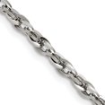thumbnail image 1 of Stainless Steel Polished 4.2mm 18 Inch Fancy Twisted Link Chain (18 X 4.2) Made In China srn804-18, 1 of 5