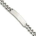 thumbnail image 1 of Stainless Steel Polished 8.5in ID Chain ; 8.5 inch; Lobster (Fancy) Clasp; for Adults and Teens; for Women and Men, 1 of 1