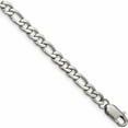 thumbnail image 1 of Stainless Steel Polished 9In Figaro Bracelet (9 X 5.86) Made In China -Jewelry By Sweet Pea, 1 of 9