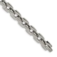 thumbnail image 1 of Stainless Steel Polished 9in Princess Square Link Chain ; 9 inch; for Adults and Teens; for Women and Men, 1 of 1